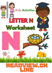 LETTER N Alphabet