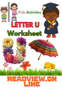 Letter U Worksheet