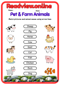 Pet and farm animals